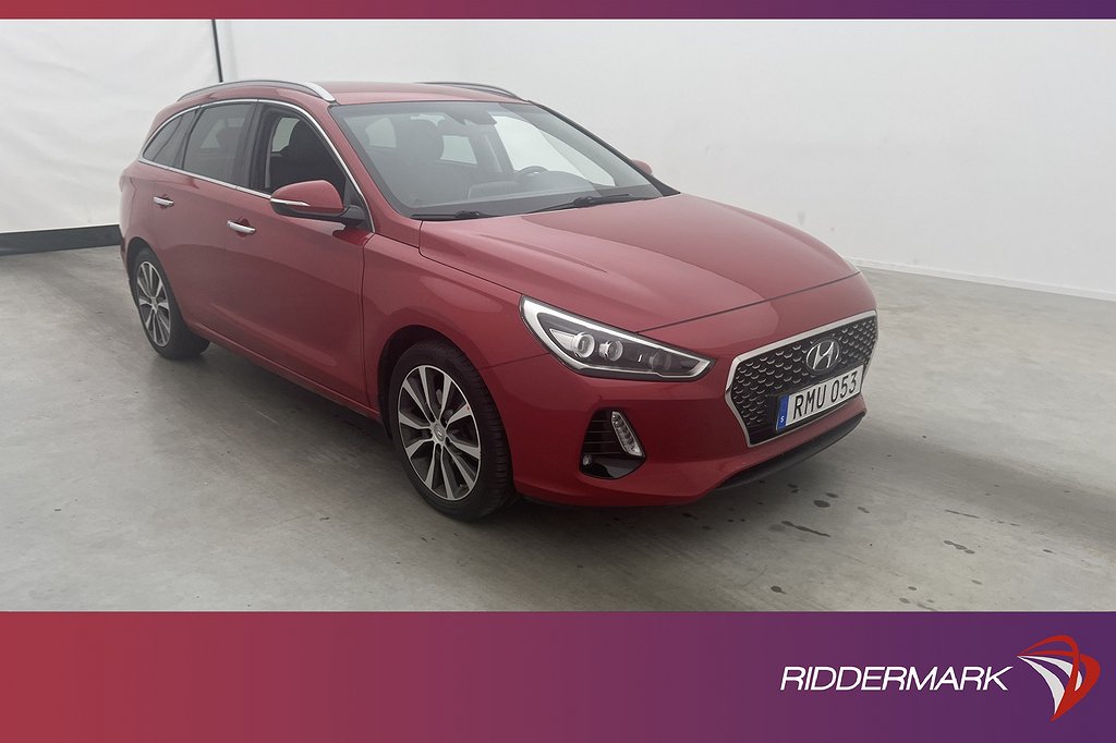 Hyundai i30 Kombi 1.6 CRDi 136hk Premium Kamera Navi Välserv