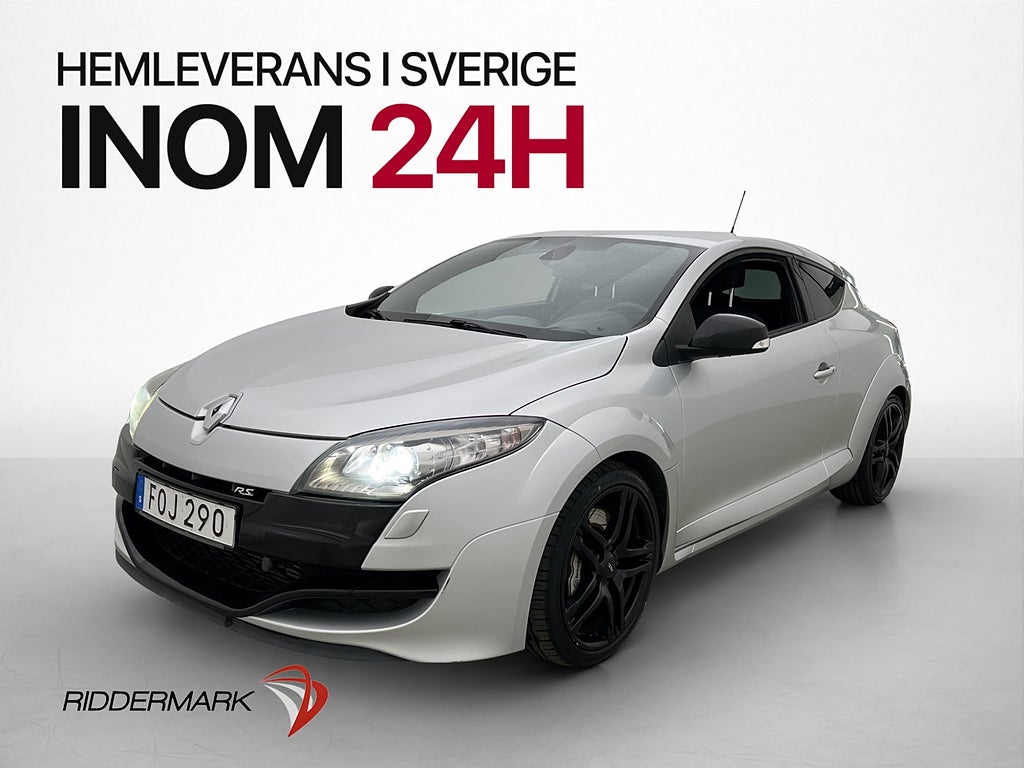 Renault Megane RS 2.0 250hk Brembo Motorvärmare P-Sensorer