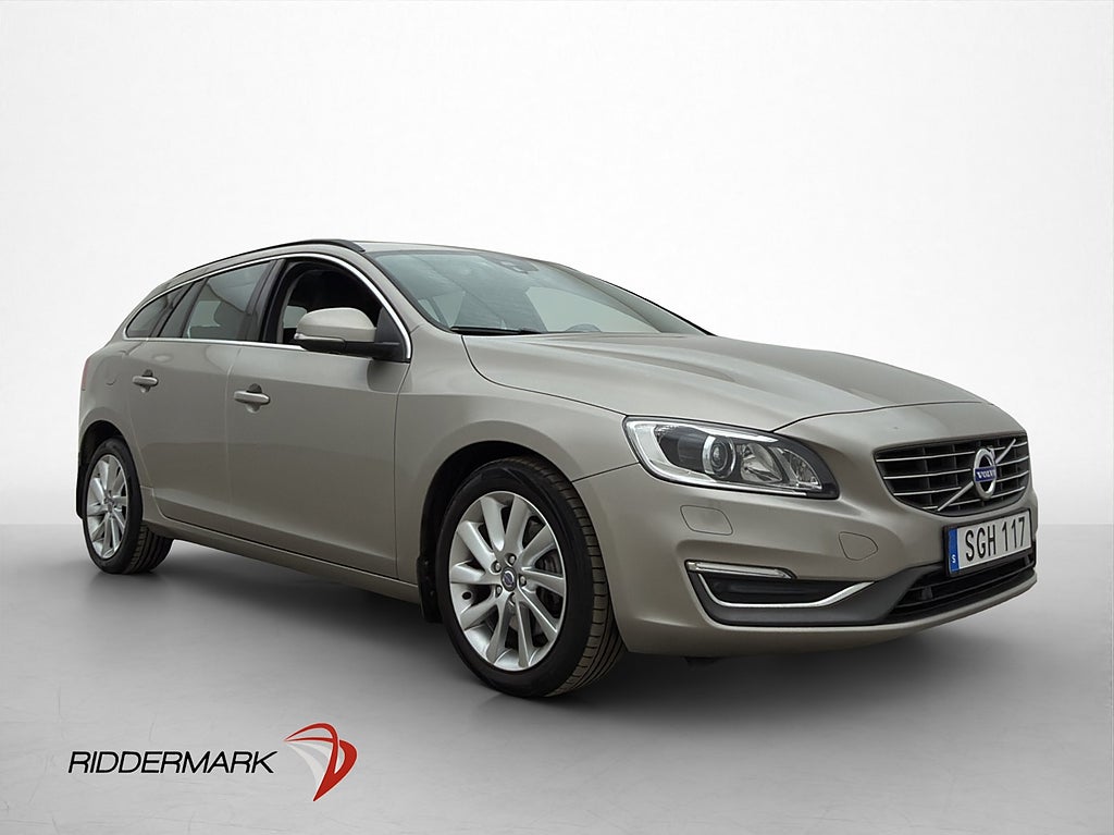 Volvo V60 D4 AWD Momentum Taklucka Navi Värmare Sensorer