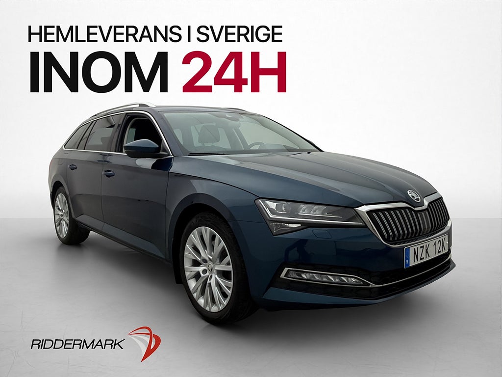 Skoda Superb 2.0 TDI 4x4 Business Drag Värmare Kamera MOMS