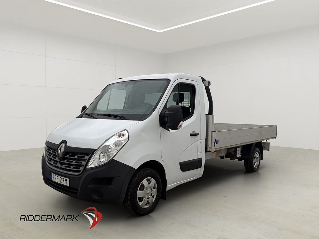 Renault Master FLAKBIL L3 2.3dCi 170hk Värmare Dragkrok MOMS