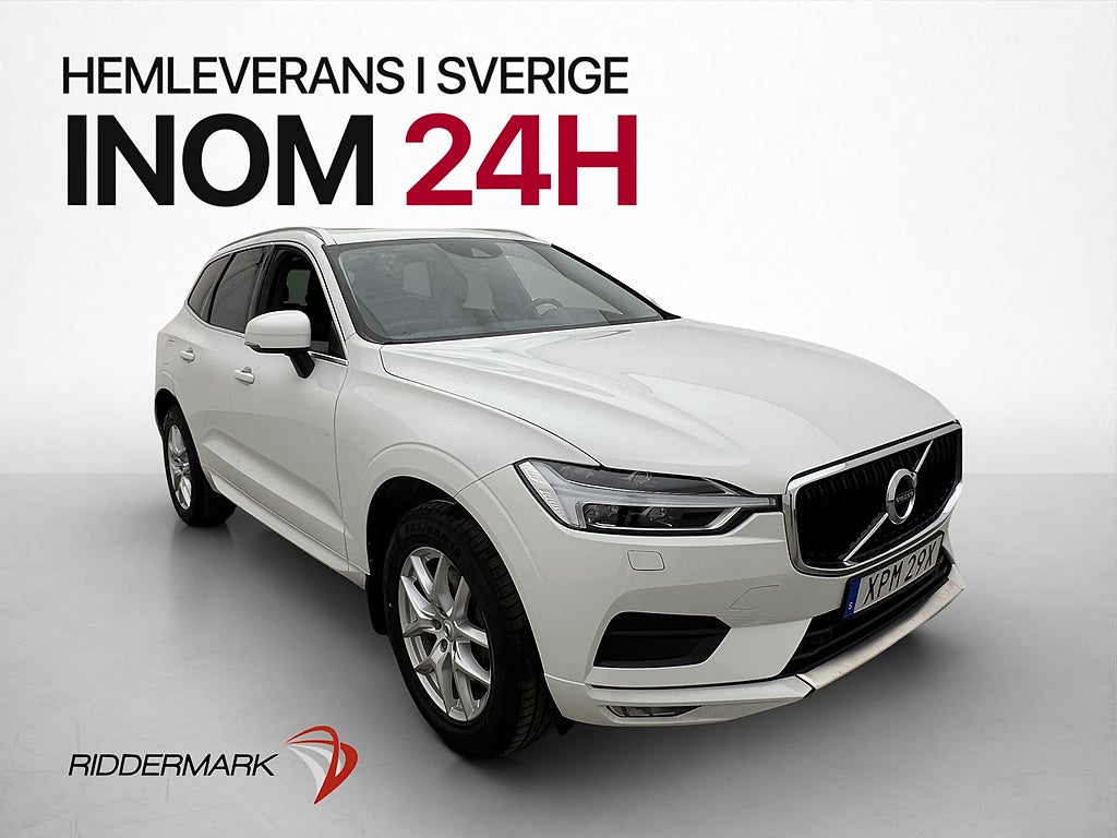 Volvo XC60 B5 AWD Momentum Panorama Värmare Kamera Läder
