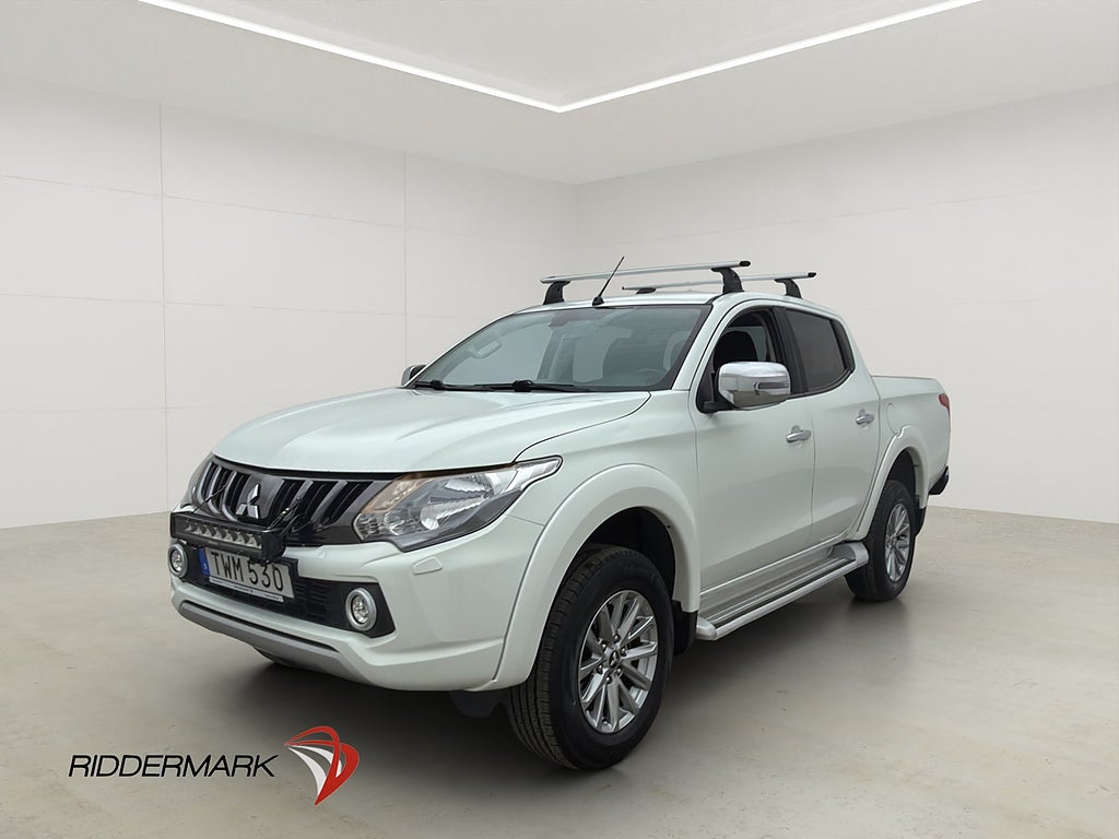 Mitsubishi L200 181hk 4WD Dragkrok B-Kamera Diff Moms