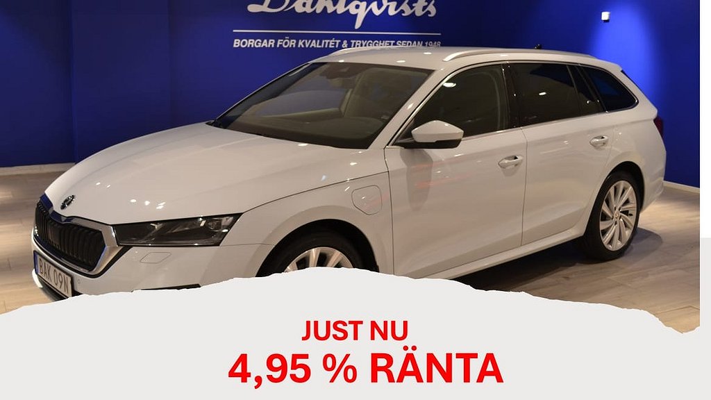 Skoda Octavia Kombi iV (NU 4,95 % RÄNTA) Plug-In Hybrid 204hk Business Style V