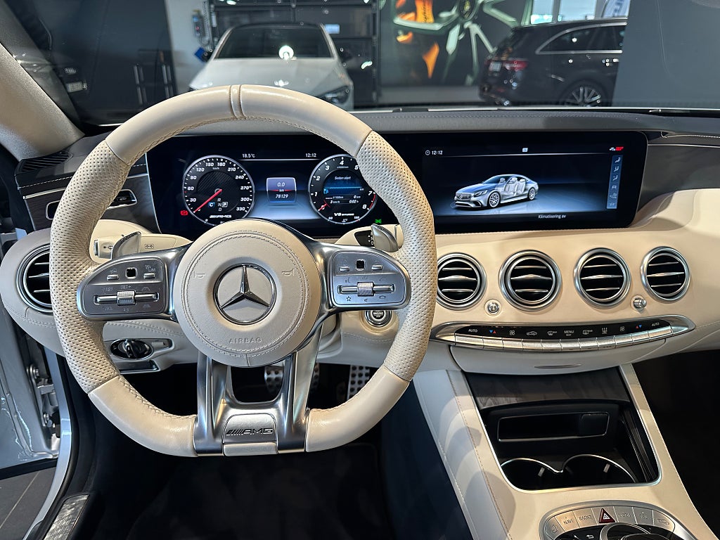 Mercedes-Benz S 63 AMG 4MATIC+ Coupé 612hk Faclift - bild 6