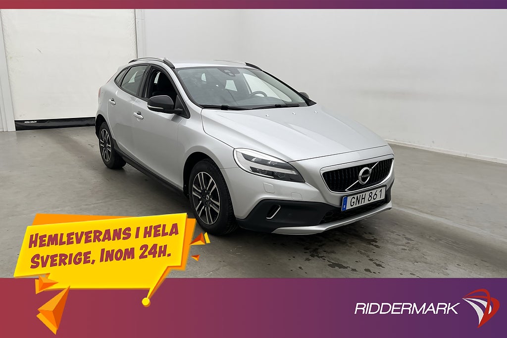 Volvo V40 Cross Country D3 Momentum VOC Värmare Kamera Navi