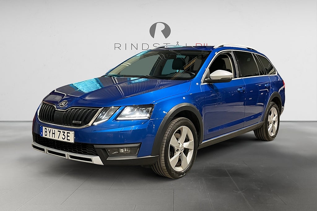 Skoda Octavia Scout 2.0 TDI 184 HK DSG AWD PREMIUM D-VÄRM DRAG NAVI 17"