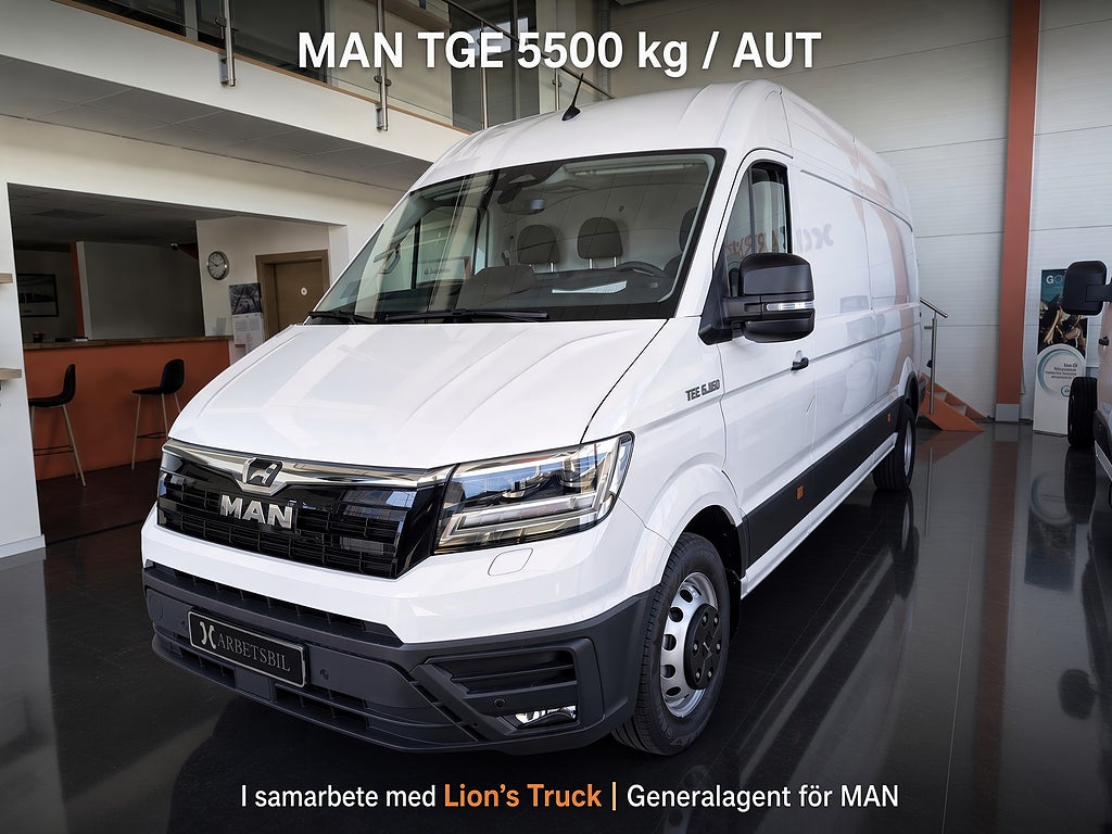 MAN TGE 6.160 AUT 4X2 L4H3 5 ,5 Ton