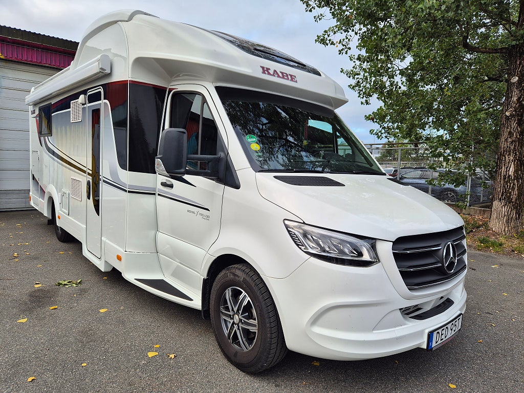 Kabe Travel Master Royal X 780 LQB Läderklädsel / Stödben / Bodels-AC