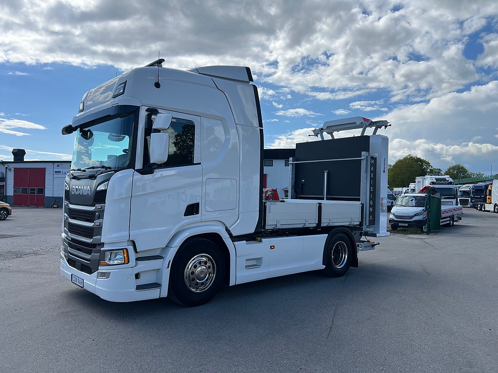 Scania R410 4x2 TMA Bil MaxiSign Online & Verdegro, Euro 6