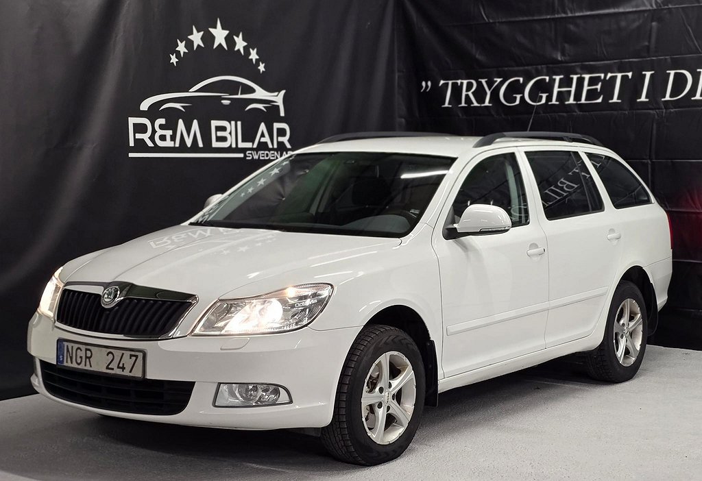 Skoda Octavia 4WD, Diesel-värm, Drag, B-sensor, Ny Serv/Bes!