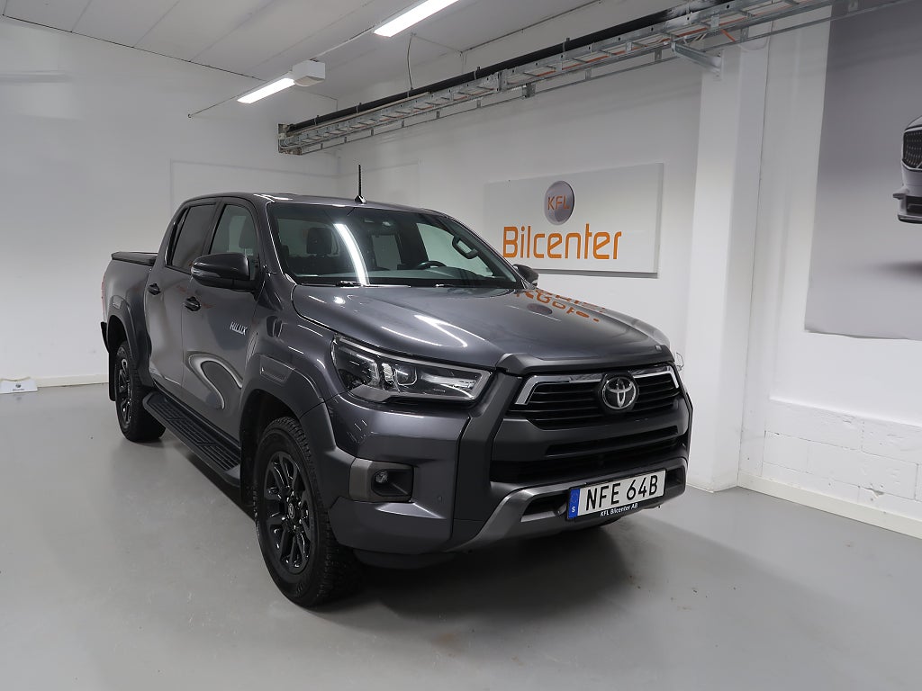 Toyota Hilux *KAMPANJ* Dubbelhytt 2.8 4WD Invincible V-Däck ingår Dr