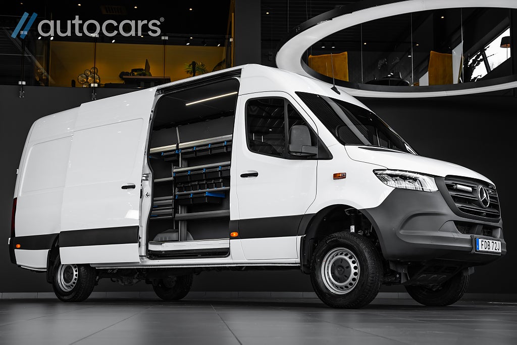 Mercedes-Benz Sprinter 190hk 4x4|Leasbar|Inredd|SE UTR!