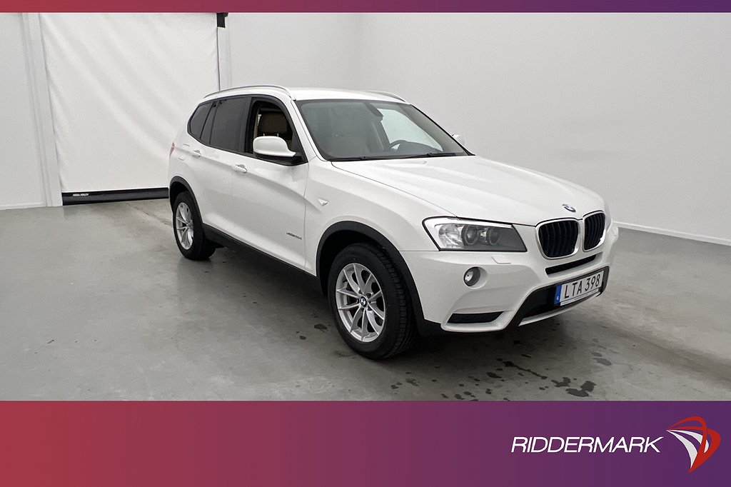 BMW X3 xDrive20d Sensorer Farthållare Dragkrok 0,56l/mil