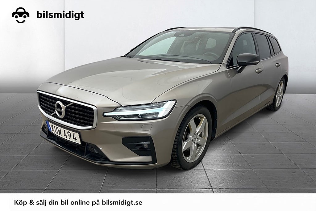 Volvo V60 D4 AWD Aut R-Design Pano Navi Värmare Delläder MOMS