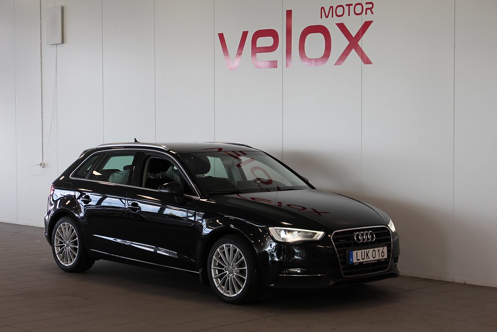 Audi A3 Sportback 2.0 TDI quattro Euro 6 150hk 