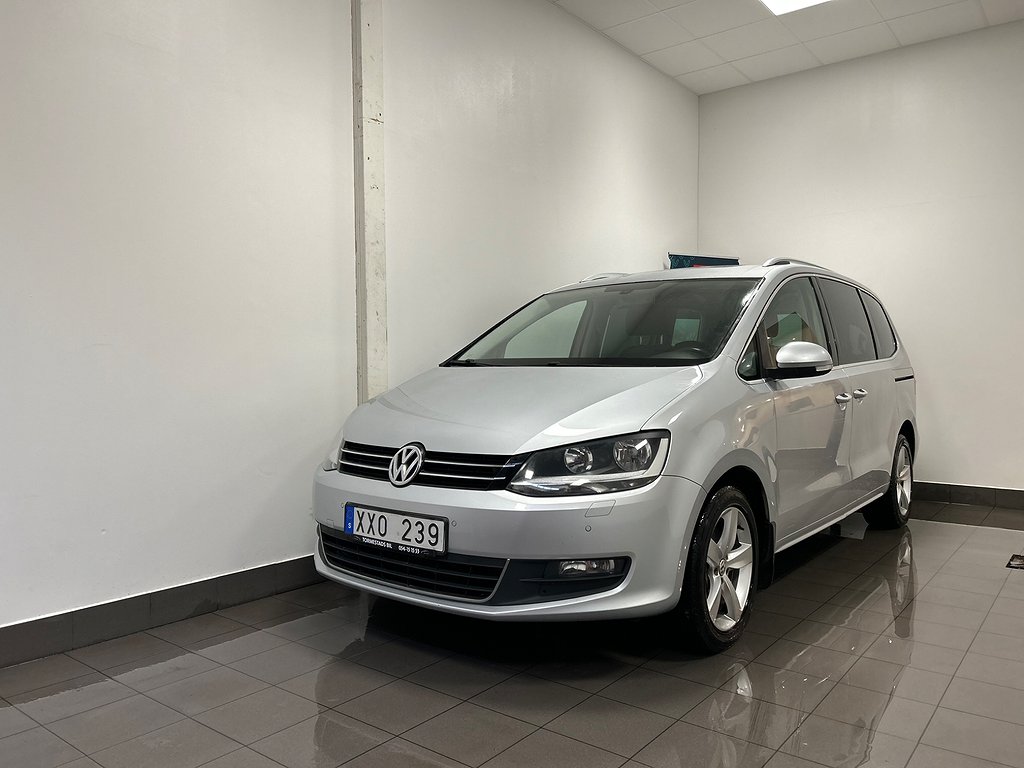 Volkswagen Sharan 2.0 TDI BMT|Pano|D-Värme|Ny-kamrem|Nyserv|