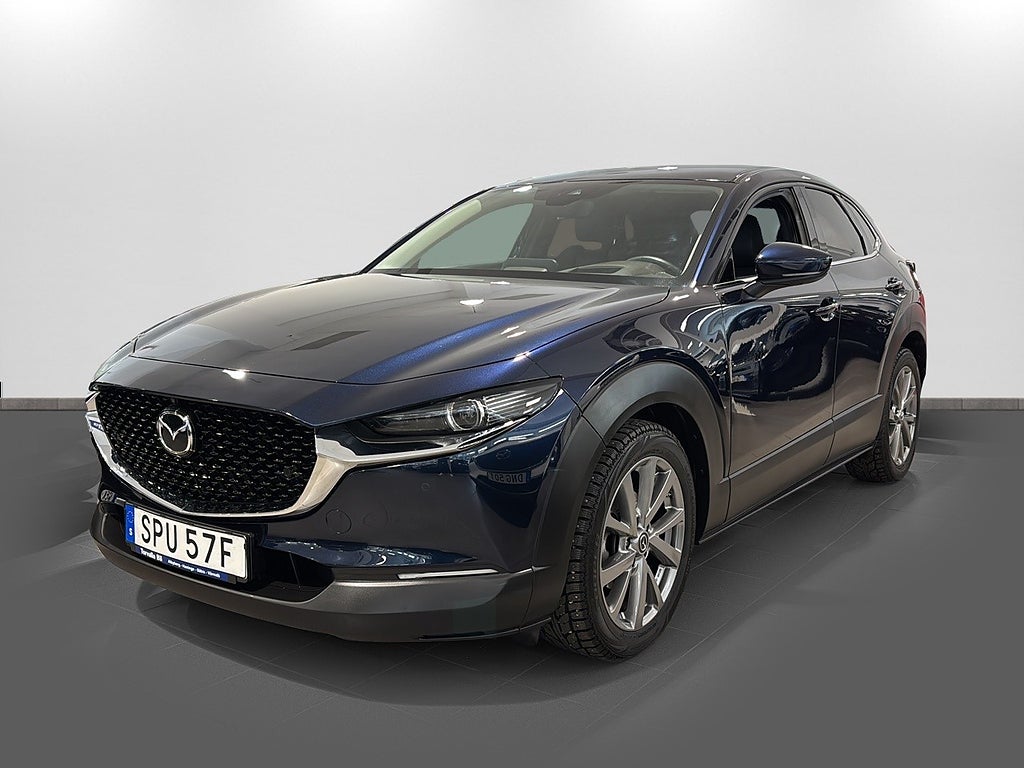 Mazda CX-30 M Hybrid AWD 180hk COSMO Läder Vinterhjul Dragkrok 