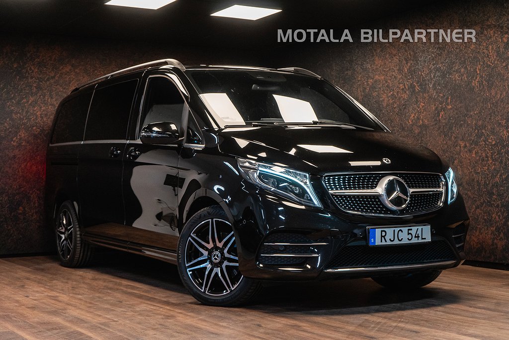 Mercedes-Benz V 300d 4M AMG | Drag | Burmester | Värm | 7-sits