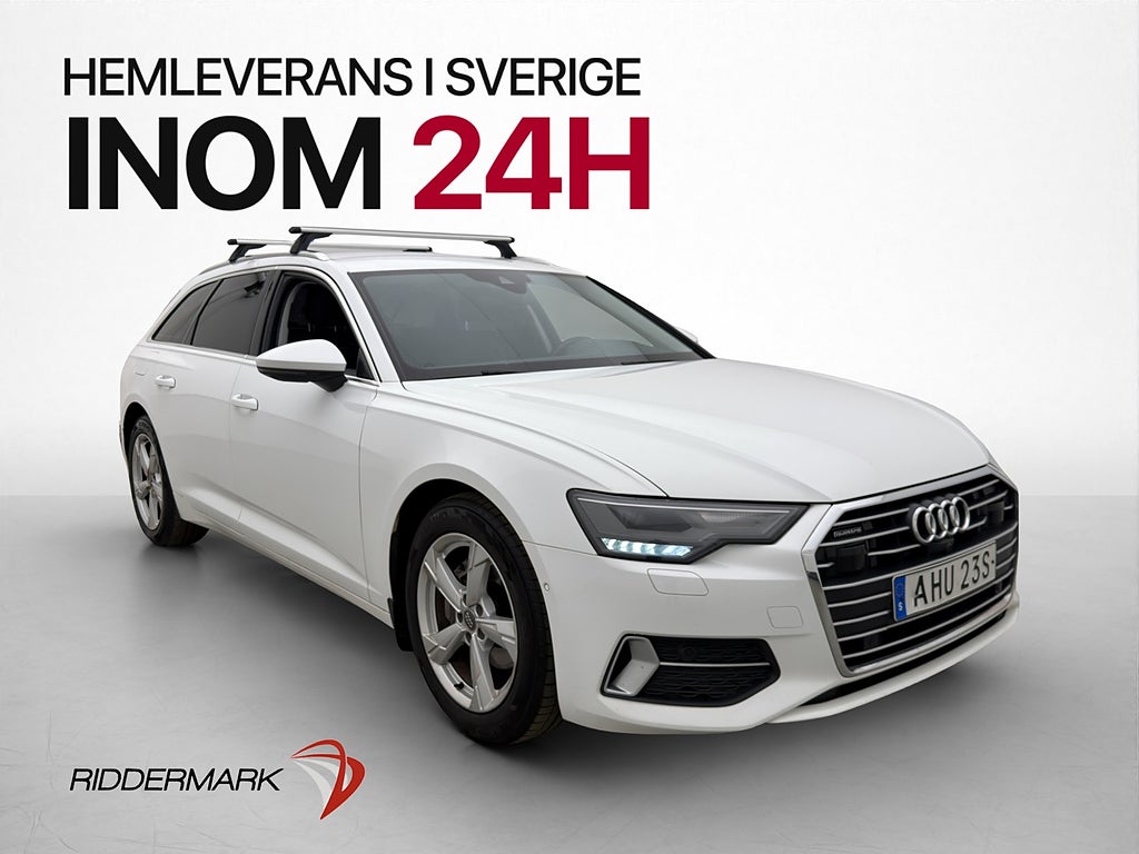 Audi A6 40 TDI 204hk Q Proline Värm 360° Navi Rattvärme Drag
