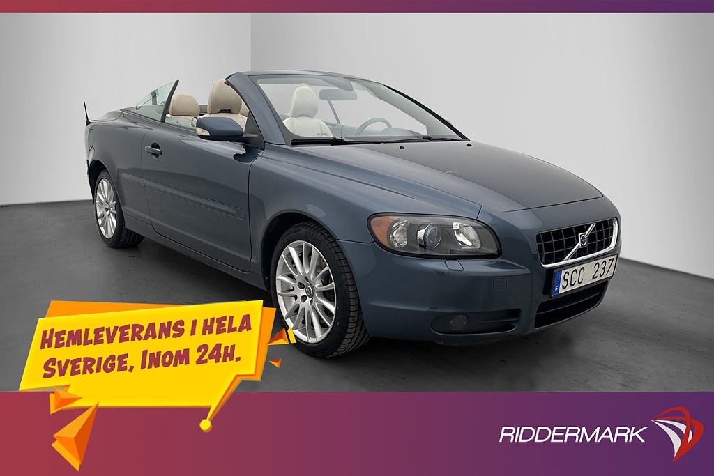 Volvo C70 T5 Cabriolet 220hk Summum Hardtop Dynaudio Drag