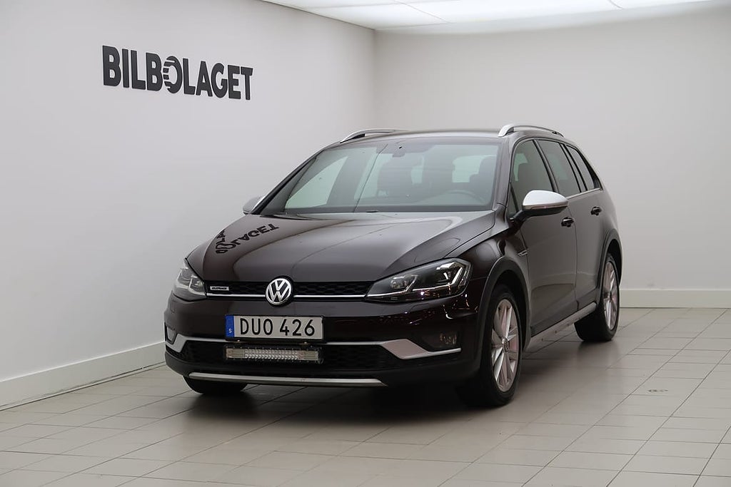 Volkswagen Golf Alltrack 2.0 TDI 4M DSG 184hk / Drag / Värmare / Kamera / Pluspa
