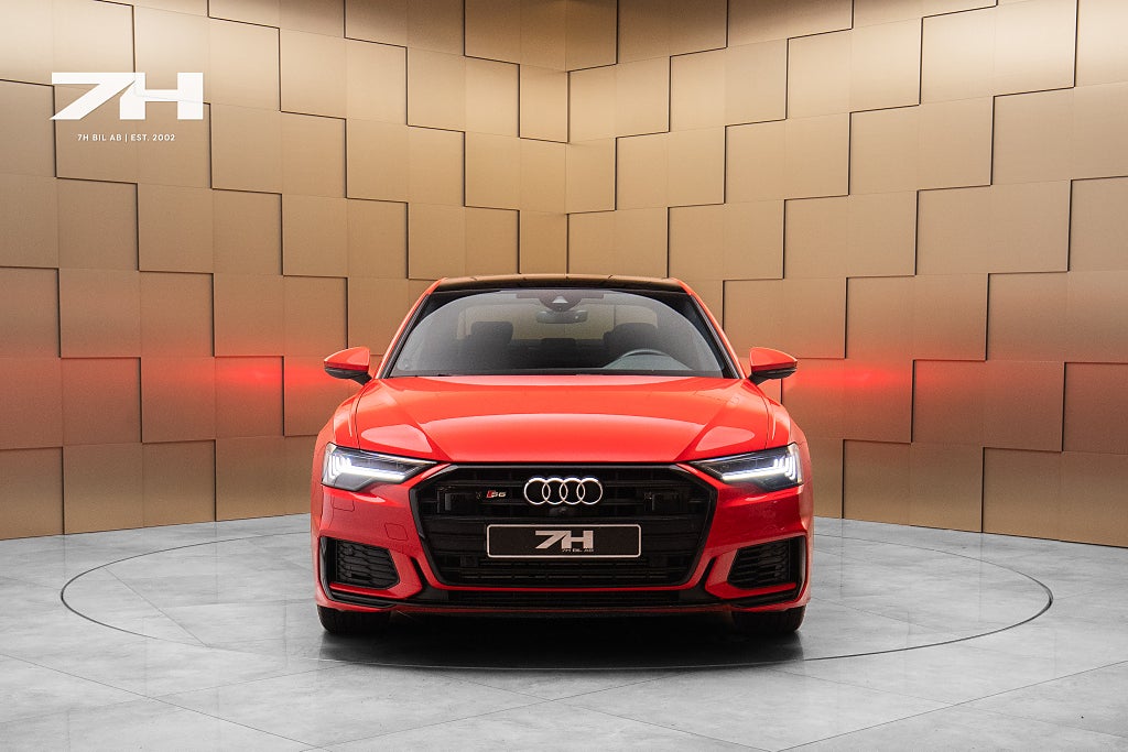 Audi S6 350hk Sedan B&O 360°Matrix Massage Vent. Stolar
