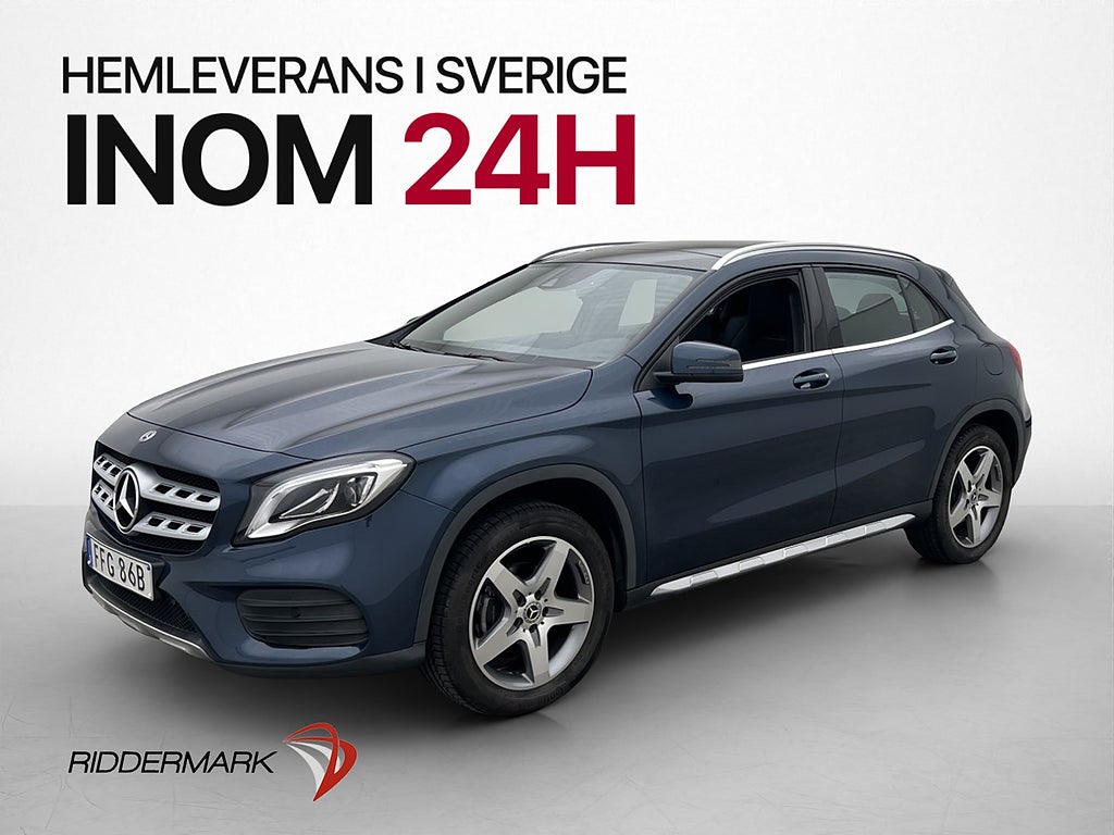 Mercedes-Benz GLA 180 7G AMG Line Panorama Kamera Navi 122hk