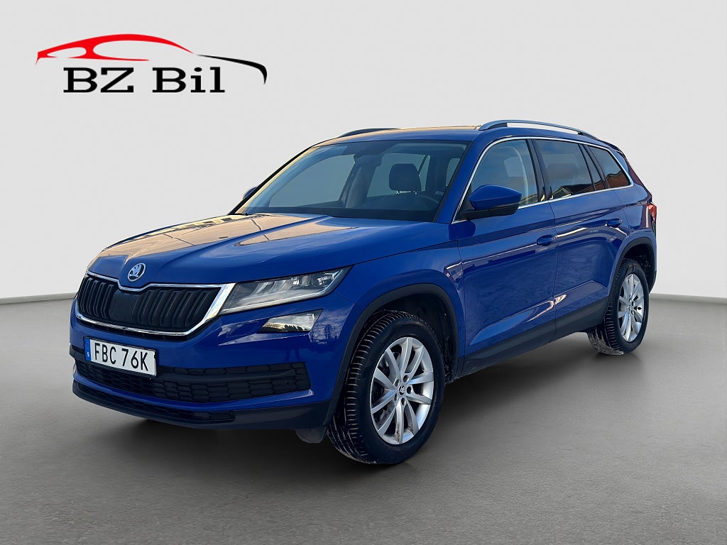 Skoda Kodiaq 2.0 TSI 4x4 Businessline Moms Värm Drag Canton Skinn