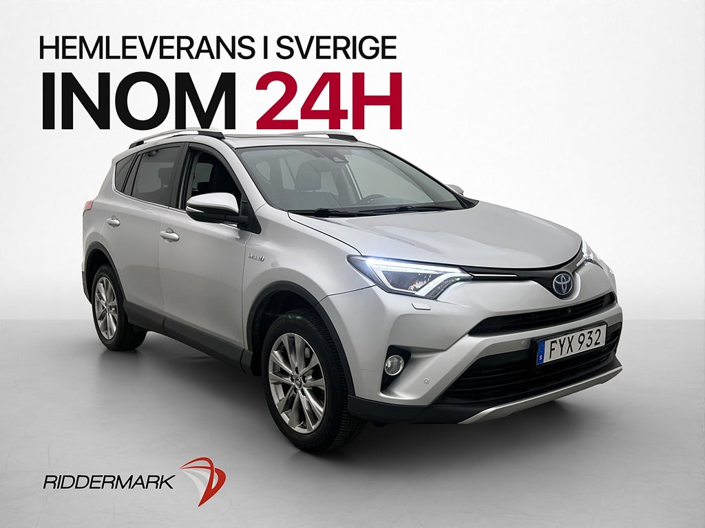 Toyota RAV4 Hybrid AWD 197hk Executive Taklucka 360° Skinn