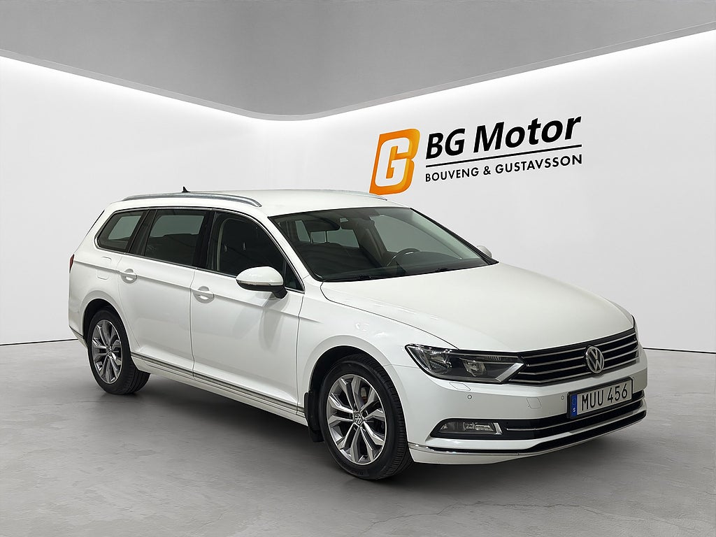 Volkswagen Passat Sportscombi 2.0 TDI 190HK Aut Drag/Värmare/Backkamera
