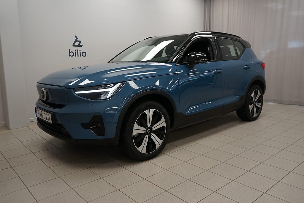Volvo XC40 Recharge Twin Ultimate | Drag | Värmepump |