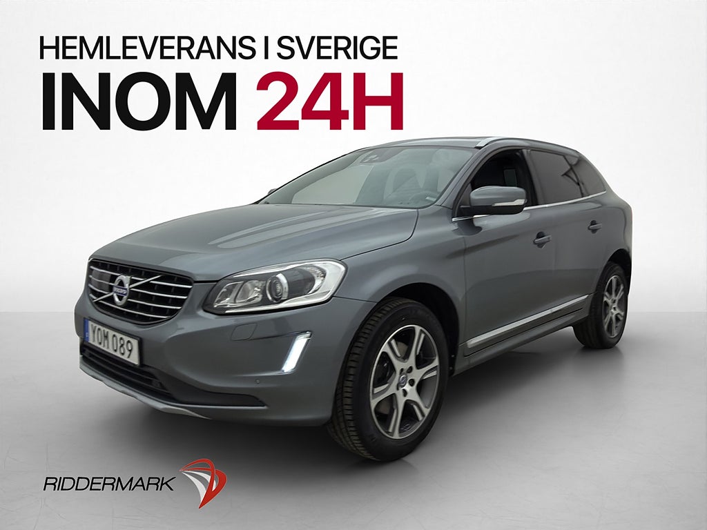 Volvo XC60 D4 AWD Classic Summum Pano Kamera Värmare Drag