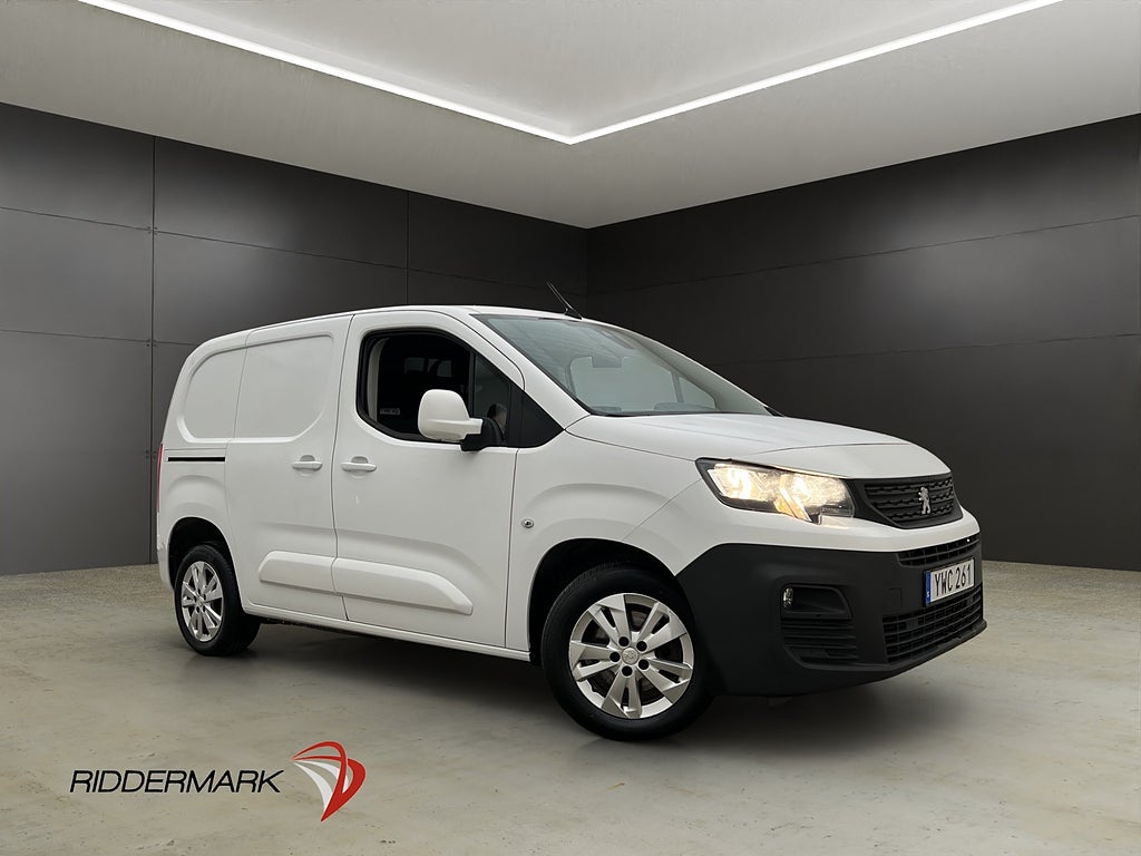 Peugeot Partner 1.5 Ny-Kamrem Värm Kamera 3-Sit CARPLAY Moms