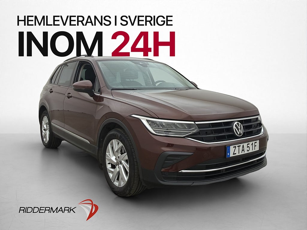 Volkswagen Tiguan 1.5 TSI Värm Cockpit Kamera CarPlay Drag
