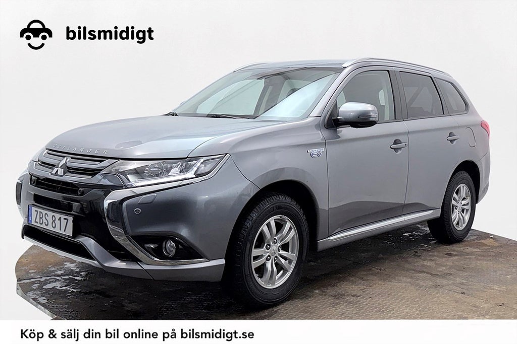 Mitsubishi Outlander Outlander PHEV Delläder Rattvärme Värmare Keyless MOMS 203hk