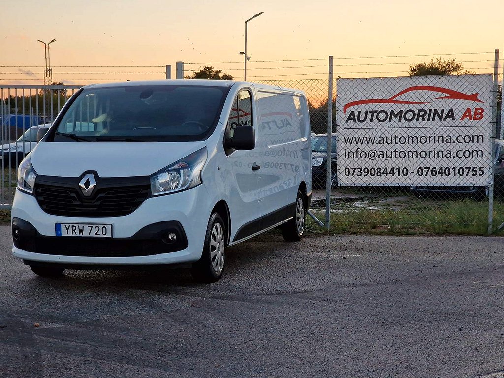 Renault trafic Skåpbil 2.7t 1.6 dCi Euro 6