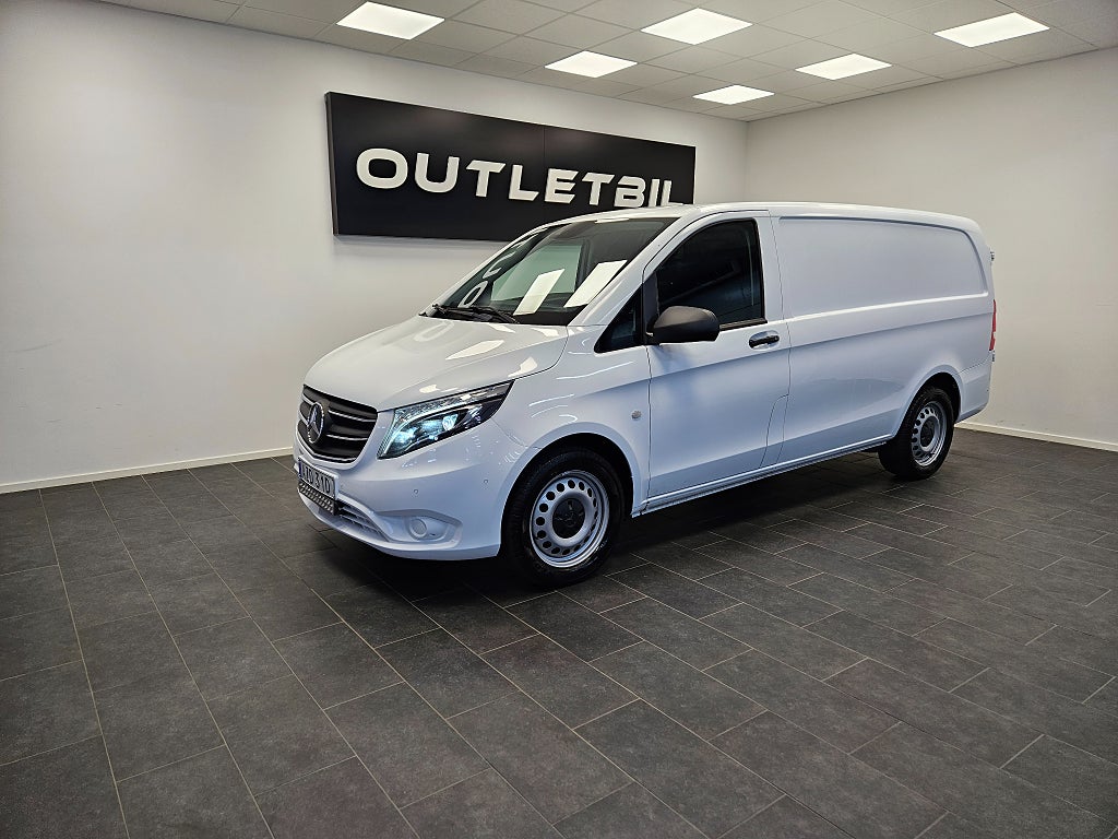 Mercedes-Benz Vito 116 CDI 163hk 9G-Tron Värmare Navi Backkamera Drag MOMS