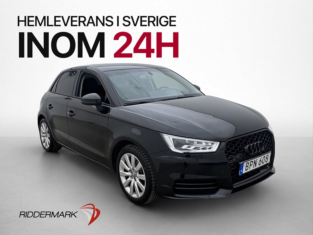 Audi A1 1.0 TFSI S Tronic 95hk Sport Bluetooth
