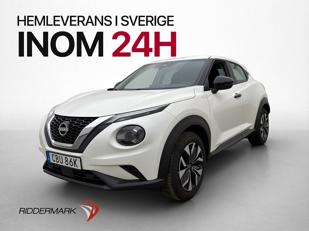 Nissan Juke 1.0 DIG-T Acenta kamera CarPlay Farthållare