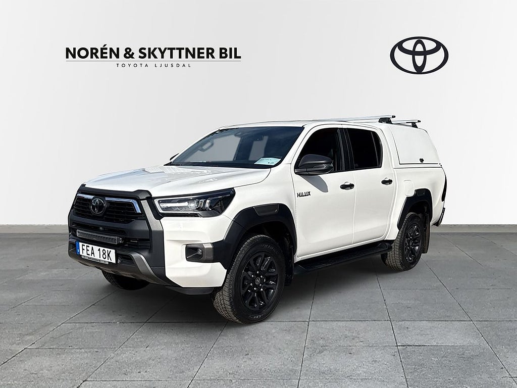 Toyota Hilux D-CAB 2.8D 4WD Invincible /Kåpa/Vhjul/D-värm
