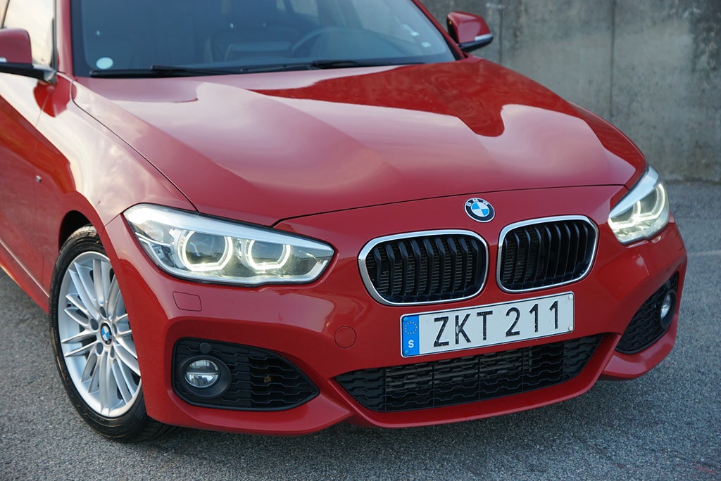 BMW 118I 5-dörrars M Sport 1-Ägare|Skinn|P-sensorer|