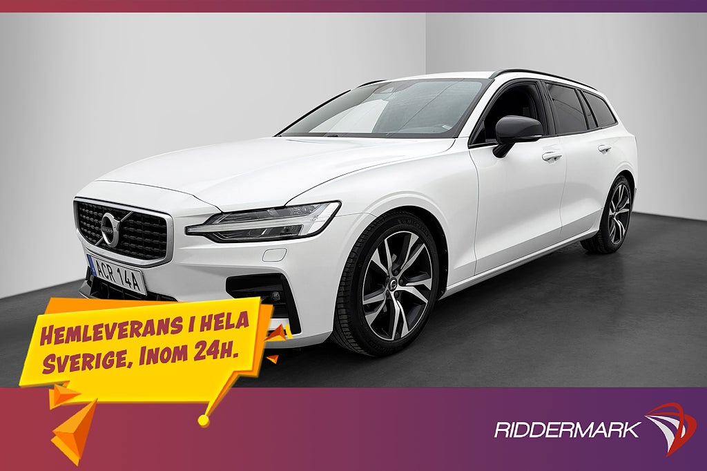 Volvo V60 D3 AWD R-Design VOC Värmare Sensorer Skinn