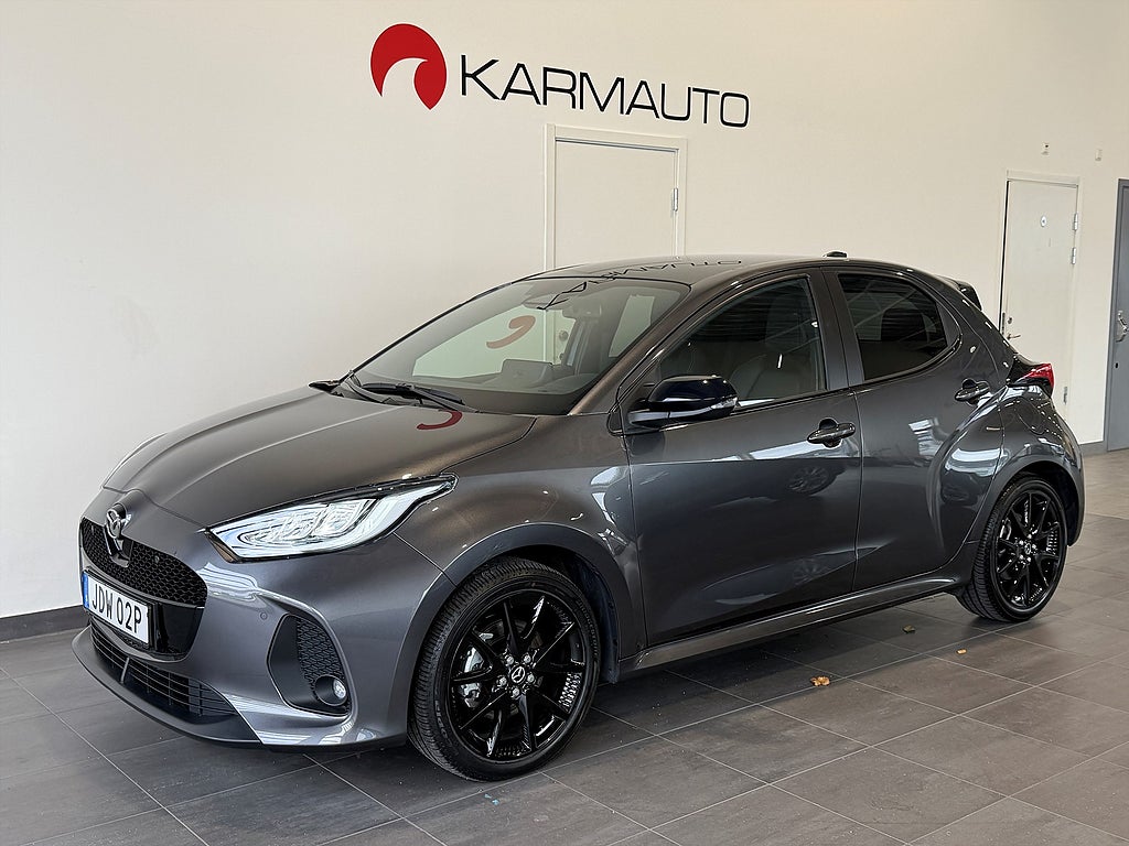 Mazda 2 Hybrid Homura, 116hk PANO BACKKAMERA
