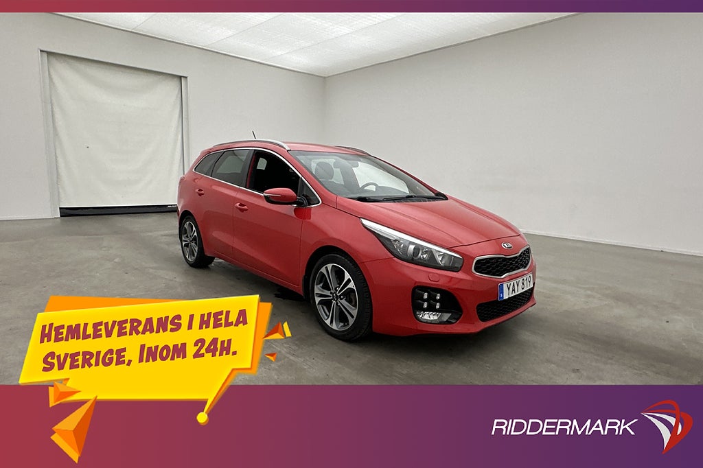 Kia Ceed SW 1.6 CRDi GT-Line Kamera Navi Rattvärme