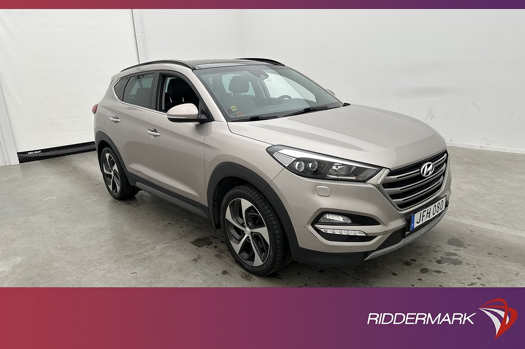 Hyundai Tucson 1.6 T-GDI 4WD Premium Pano Kamer 4,95% Ränta