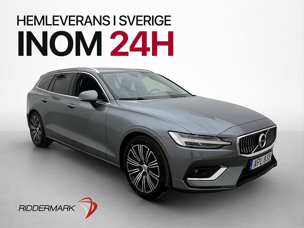 Volvo V60 D3 Inscription Drag HUD Kamera CarPlay Värmare