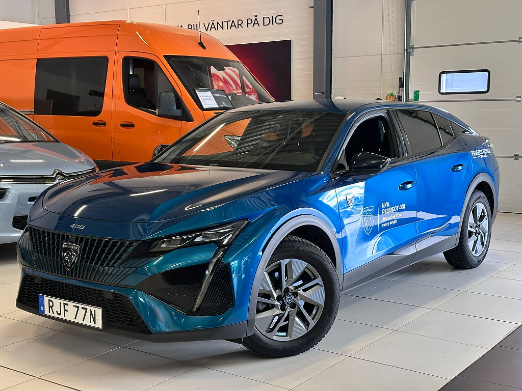 Peugeot 408 GT 1.2 PureTech 130hk EAT 360-Kamera, Elbaklucka