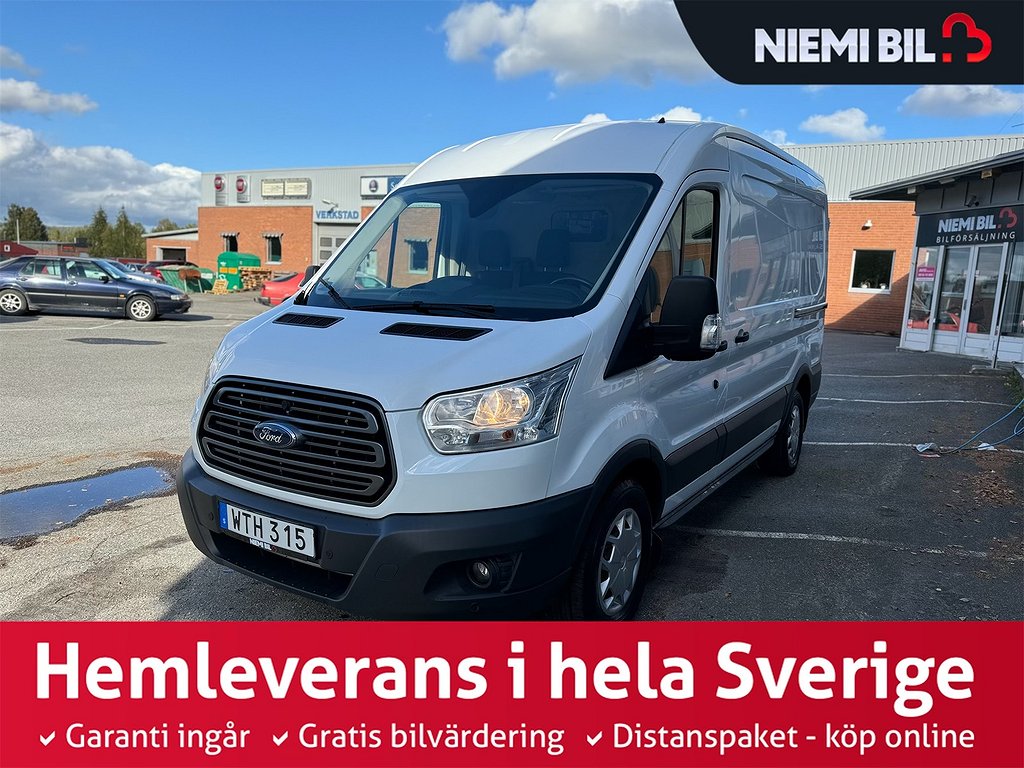 Ford Transit 350 2.0 TDCi MOMS 3-sits Kamera D-värm P-sens 