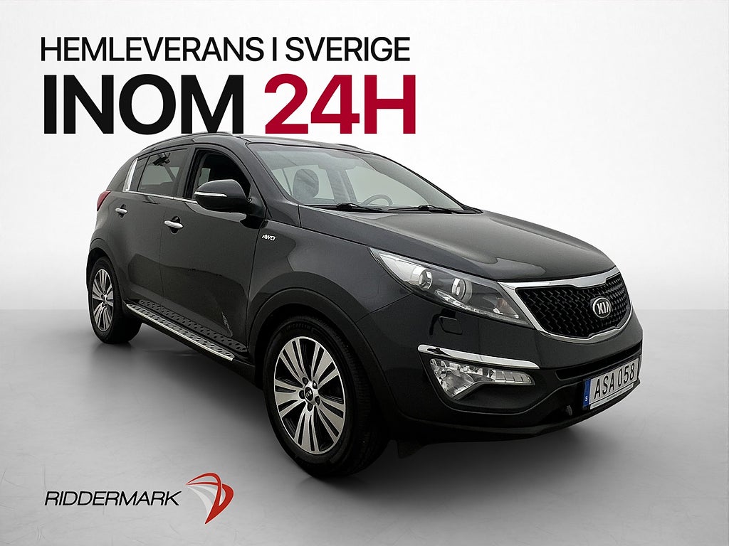 Kia Sportage 2.0 CRDi AWD Business Värmare Kamera Skinn